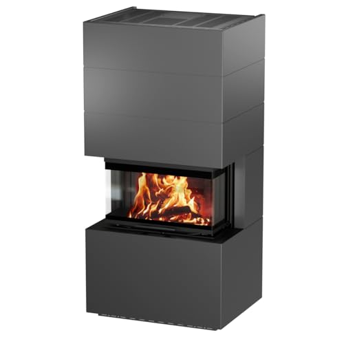 H&M Ready Uh 700/250 STYLE Stahl titan lackiert 3-Seitiger Kaminbausatz abnehmbare segmentierte Stahlverkleidung 7kw hochschiebbare Tür Bauart 2 fertig montiert ohne Mauern oder Verputzen H&M Ready Uh 700/250 STYLE Stahl titan lackiert 3-Seitiger Kaminbausatz abnehmbare segmentierte Stahlverkleidung 7kw hochschiebbare Tür Bauart 2 fertig montiert ohne Mauern oder Verputzen von H&M Germany