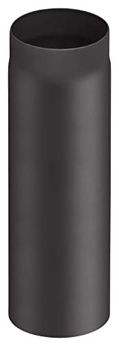 Rauchrohr Ø150mm Rohrelement 500mm schwarz metallic Ofenrohr Kaminrohr von H&M Germany