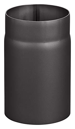 Rauchrohr Ø180mm Rohrelement 250mm schwarz metallic Ofenrohr Kaminrohr von H&M Germany