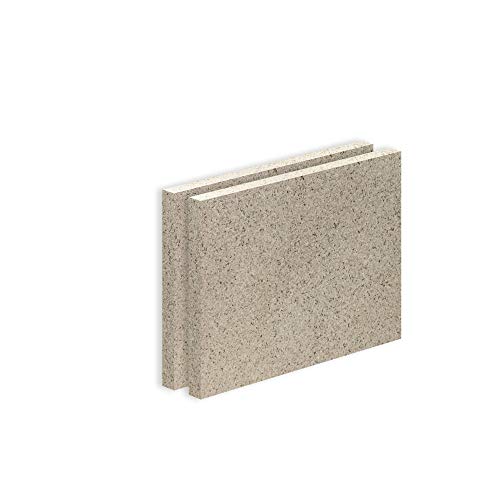 Vermiculite Platte Schamott-Ersatz SF600 (2, 400x300x25mm) von H&M Germany