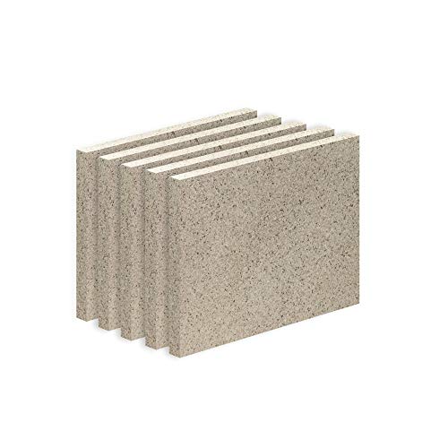 Vermiculite Platte Schamott-Ersatz SF600 (5, 400x300x30mm) von H&M Germany