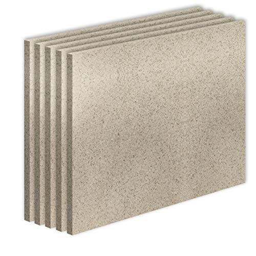 Vermiculite Platte Schamott-Ersatz SF600 (5, 800x600x30mm) von H&M Germany