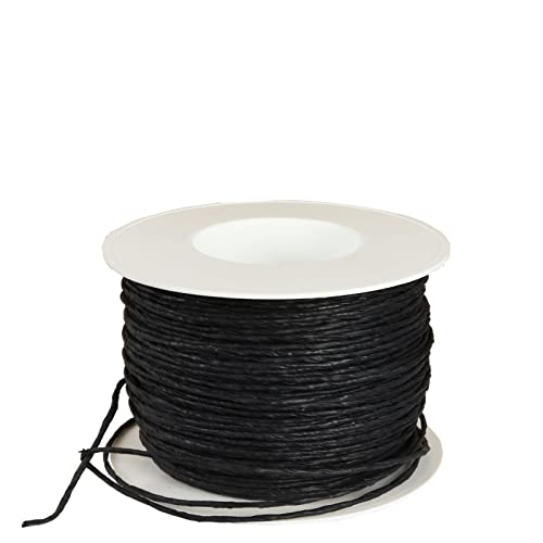 Deco- Papierdraht, Ø: 2mm , Länge: 100m, Farbe: Schwarz / Black Deco- Papierdraht, Ø: 2mm , Länge: 100m, Farbe: Schwarz / Black von H & R GmbH