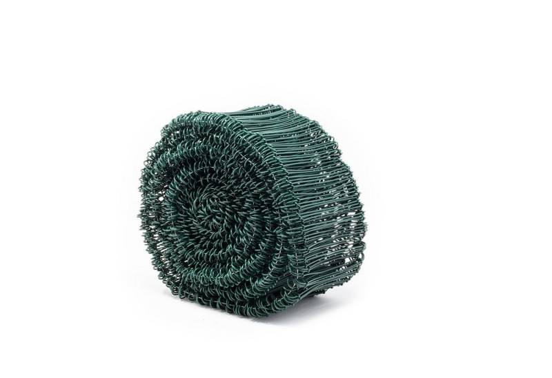 H & R GmbH Draht Ösenbindedraht kunststoffummantelt grün - 1,0/1,4 x 120 mm Bunde von 1000 Stück von H & R GmbH