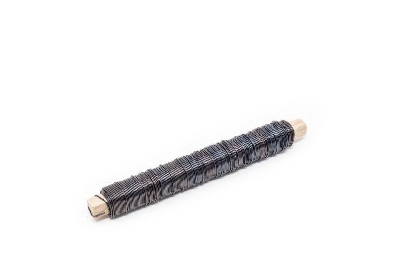 H & R GmbH Draht Wickeldraht auf Holzstab - blau - 0,65 mm - 38 m - 2,5 kg von H & R GmbH