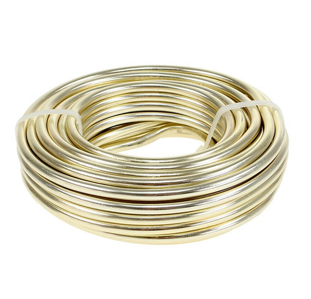 H&R The wire man Basteldraht Aludraht Ø5mm in Champagner - 500g Biegsamer Basteldraht H&R The wire man Basteldraht Aludraht Ø5mm in Champagner - 500g Biegsamer Basteldraht von H&R The wire man