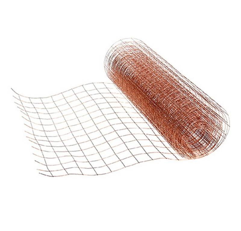 H&R The wire man Basteldraht Drahtgeflecht Kupfer 35cm x 5m - Basteldraht, Metallgewebe von H&R The wire man