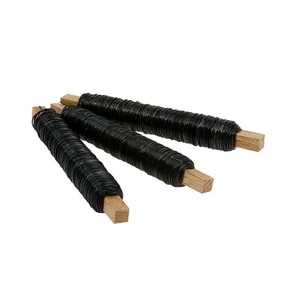 H&R The wire man Basteldraht Wickeldraht blaugeglüht 0,70mm 2,5kg - Perfekt für DIY, Floristik und H&R The wire man Basteldraht Wickeldraht blaugeglüht 0,70mm 2,5kg - Perfekt für DIY, Floristik und von H&R The wire man
