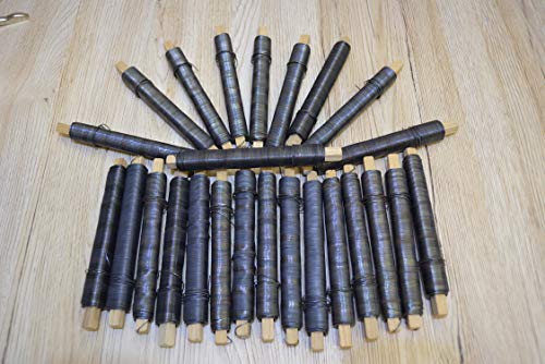 H&R Bindedraht, Wickeldraht, Blumendraht, Draht blau/schwarz geglüht, Stärke 0,70mm (25) von H&R