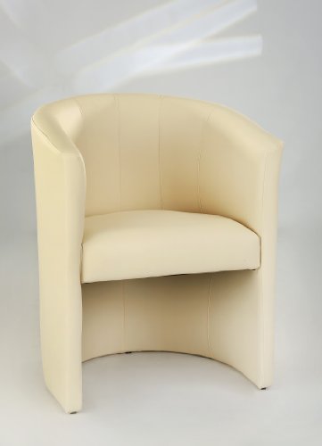 H&S Design Cocktailsessel Sessel Clubsessel Loungesessel Club Möbel Bürosessel Praxismöbel Farbe Creme/beige Neu von H&S