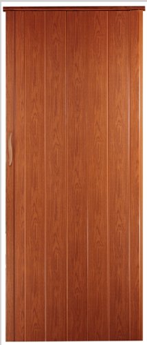 Falttür Schiebetür Tür kirsche farben Höhe 202 cm Einbaubreite bis 96 cm Doppelwandprofil Neu von H&S