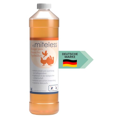 H&S HS Miteless 1000ml- Stallreinger zum Einsatz bei der roten Vogelmilbe von H&S