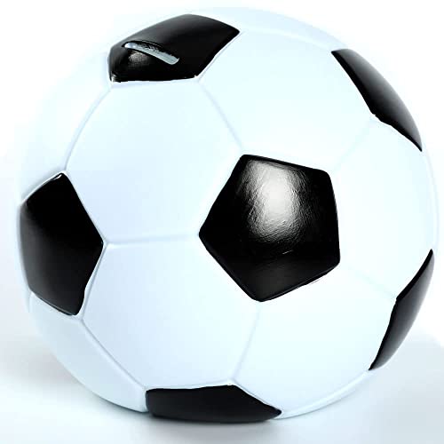H&W Fußball Sparschwein für Jungen Mädchen,Bruchsichere Münzbank,Kleine Fußball Sport Themen Sparbüchse für Kinder,Beste Spardose Geschenke für Weihnachten Geburtstag H&W Fußball Sparschwein für Jungen Mädchen,Bruchsichere Münzbank,Kleine Fußball Sport Themen Sparbüchse für Kinder,Beste Spardose Geschenke für Weihnachten Geburtstag von H&W