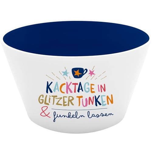 H:)PPY life Schale mit Motiv 'Kacktage' von H:)PPY life