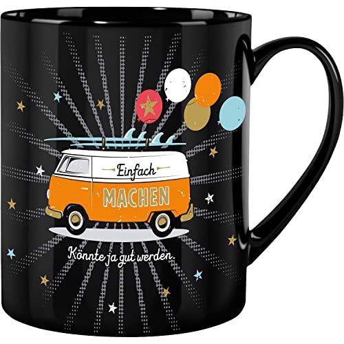 XL-Tasse 47592 "BUS SCHWARZ von H:)PPY life