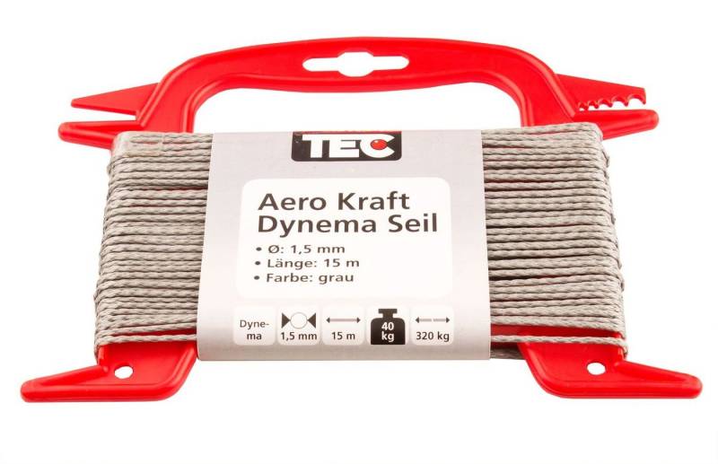 H. Gautzsch Drachenschnur Kraft Seil 15m 1,5 mm 320 daN Windsurfen Segeln Eissurfe Seil von H. Gautzsch