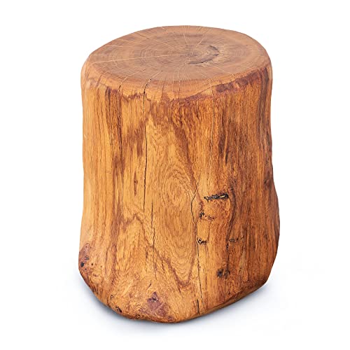 H. Pawlik GmbH Holzklotz aus Massivholz Eiche, 35cm hoch & geölt - handgefertigt - Baumstamm als Säule, Hocker oder Beistelltisch - Deko für Drinnen und Draußen H. Pawlik GmbH Holzklotz aus Massivholz Eiche, 35cm hoch & geölt - handgefertigt - Baumstamm als Säule, Hocker oder Beistelltisch - Deko für Drinnen und Draußen von H. Pawlik GmbH