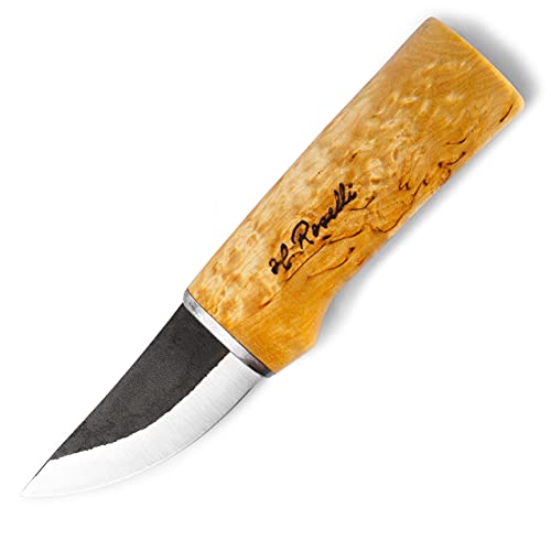 H. Roselli R120 Großvaters Messer Jagd Häuten, Carbonstahl von H. Roselli