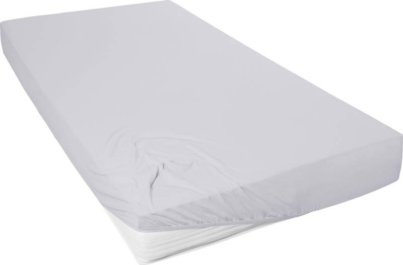 H.G. Hahn Haustextilien Spannbettlaken Westminster Spannbetttuch Mako Jersey 100 x 200 cm von H.G. Hahn Haustextilien