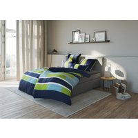 H.I.S Bettwäsche "Etienne in Gr. 135x200 oder 155x220 cm", Bettwäsche aus Baumwolle, zeitlose Bettwäsche mit Streifen-Design von H.I.S