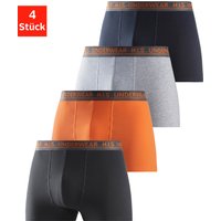 H.I.S Boxer, (Packung, 4 St.), mit bequemem Stretchbündchen von H.I.S