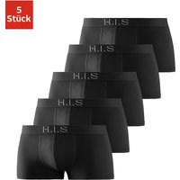 H.I.S Hipster, 5 Stk. knapp sitzende Boxershorts am Webbund mit Logoschriftzug mit 3D Effekt H.I.S Hipster, 5 Stk. knapp sitzende Boxershorts am Webbund mit Logoschriftzug mit 3D Effekt von H.I.S