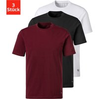 H.I.S Kurzarmshirt "Unterziehshirt mit Rundhals", (3er-Pack), aus Baumwoll-Mix von H.I.S