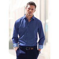 H.I.S Langarmhemd "Regular fit", mit Haifischkragen und allover Print aus reiner Baumwolle von H.I.S