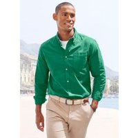 H.I.S Langarmhemd "regular-fit" mit Button-down-Kragen, reine Baumwolle von H.I.S