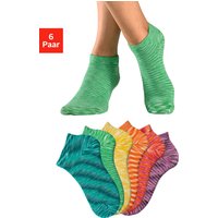 H.I.S Sneakersocken Packung, 6 Stk. tlg. mit farbigem Garn von H.I.S