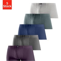 H.I.S Hipster, (Packung, 5 St.), knapp sitzende Boxershorts aus Baumwollstretch von H.I.S