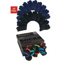 H.I.S Socken Box, 20 Stk. tlg. in praktischer Geschenkbox von H.I.S