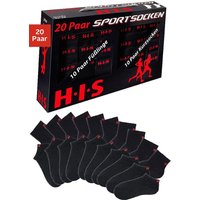 H.I.S Kurzsocken, (Set, 20 Paar) von H.I.S