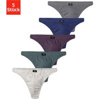 H.I.S String "Herren Unterhose", (Packung, 5 St.), in Baumwollstretch-Qualität von H.I.S