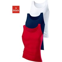 H.I.S Tanktop "Feinripp", (Packung, 3 tlg.), ohne Seitennähte von H.I.S