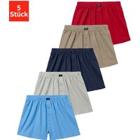 H.I.S Weiter Boxer "Herren Boxer", (Packung, 5 St.), weite Passform, Komfortbund, aus Baumwoll-Stretch von H.I.S