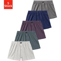 H.I.S Weiter Boxer "Herren Boxer", (Packung, 5 St.), weite Passform, Komfortbund, aus Baumwoll-Stretch von H.I.S