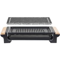 2 in 1 Tischgrill RP320 mit Granitsteinplatte von H.Koenig