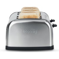 H.Koenig Toaster TOS14 - 4 Scheiben, 1500W von H.Koenig