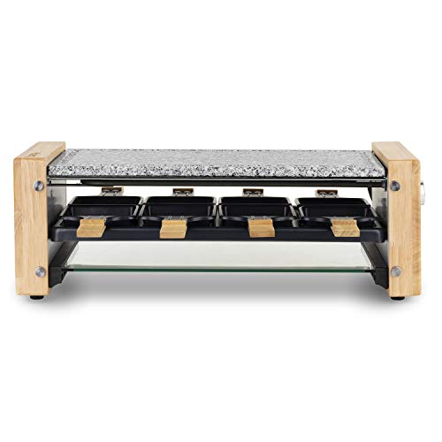 H.Koenig Raclette WOD12 8 Personen mit Granitplatte, Holz, 5.3 tons, No Color von H.Koenig