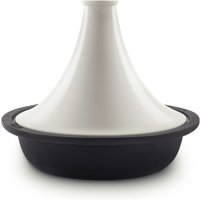 Tajine, Schmorkochtopf aus Gusseisen Beige ASILAH von H.Koenig