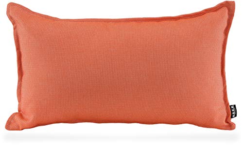 H.O.C.K. Caribe Outdoor Kissen inkl. Füllung 50x30cm wasserabweisend/lichtecht (6-7) für den Garten (50x30cm, Orange) von H.O.C.K.