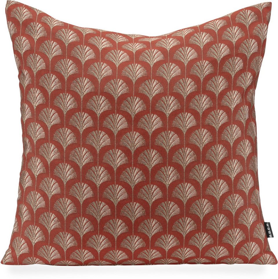 H.O.C.K. Dekokissen Erny, Sofakissen inkl. Füllung, 50x50cm, Dekokissen, Gingko-Muster H.O.C.K. Dekokissen Erny, Sofakissen inkl. Füllung, 50x50cm, Dekokissen, Gingko-Muster von H.O.C.K.