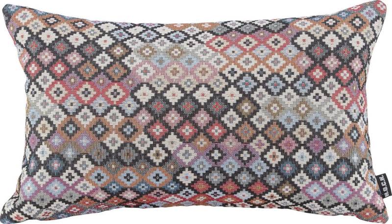 H.O.C.K. Dekokissen Hugo, mit trendigem Muster, Kissenhülle mit Füllung, 1 Stück von H.O.C.K.