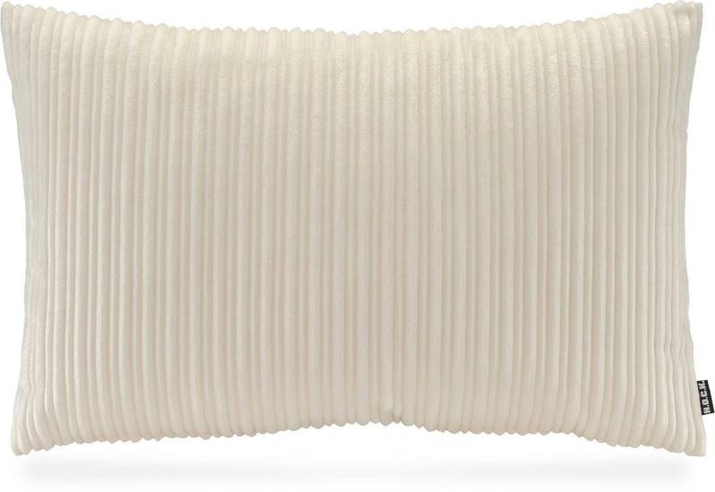 H.O.C.K. Dekokissen Precious Cord, leicht schimmernde unterschiedlich große Längsstreifen im Retro Style von H.O.C.K.