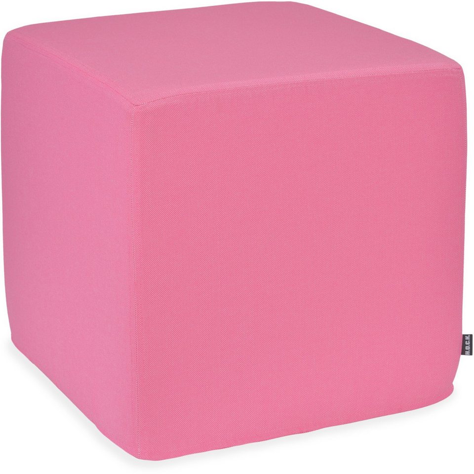 H.O.C.K. Sitzhocker H.O.C.K. Caribe Outdoor Cube/ Sitzwürfel 45x45x45cm, Hocker, Sitzhocker, Pouf Hocker, Barhocker - wetterfest, vielseitig von H.O.C.K.