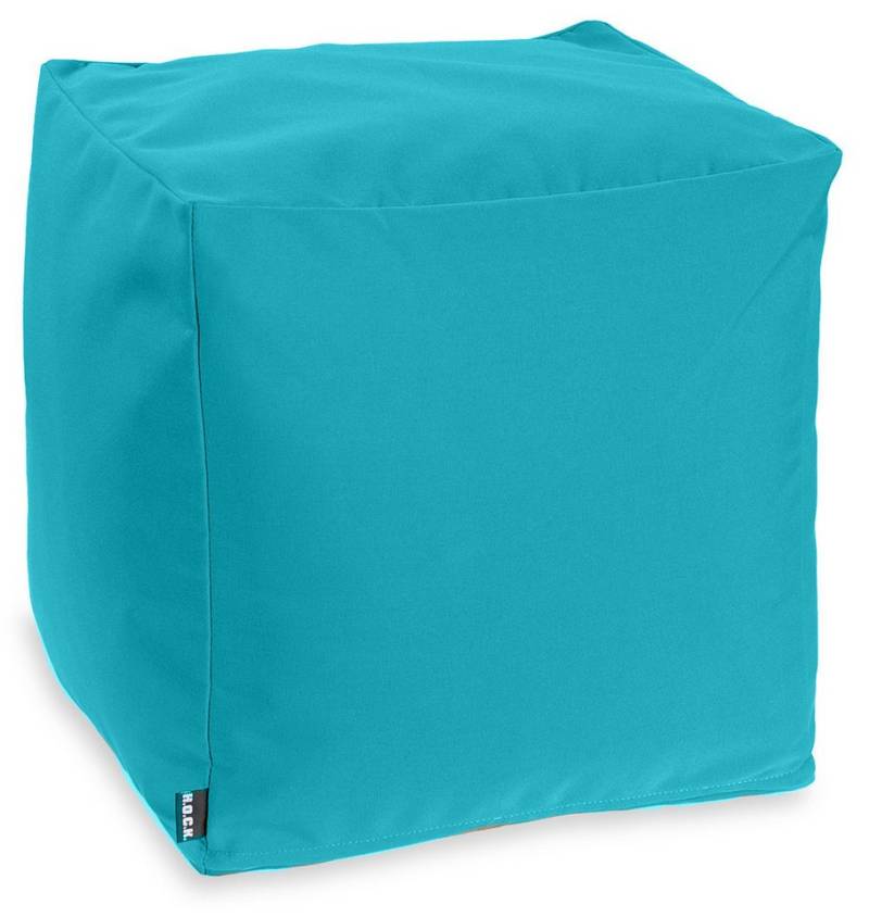 H.O.C.K. Sitzhocker H.O.C.K. Classic Uni Outdoor Bean Cube Pouf 40x40x40cm Farben, Hocker, Sitzhocker, Pouf Hocker, Barhocker - wetterfest, vielseitig von H.O.C.K.