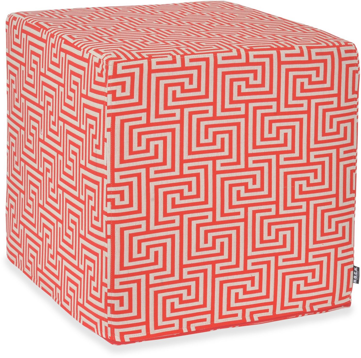 H.O.C.K. Sitzhocker H.O.C.K. Gauzy Outdoor Hocker Pouf 45x45x45cm red col. 5 cobo, Hocker, Sitzhocker, Pouf Hocker, Barhocker - wetterfest, vielseitig von H.O.C.K.