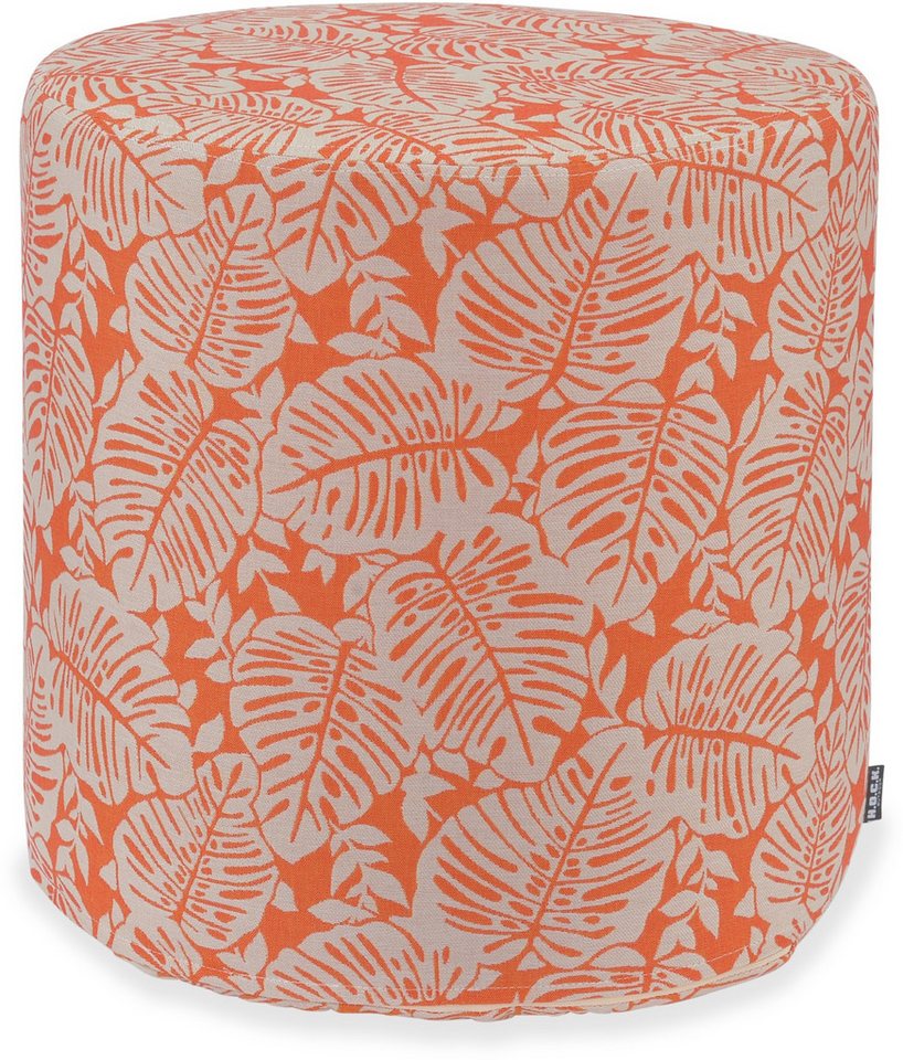 H.O.C.K. Sitzhocker H.O.C.K. Globe Outdoor Hocker Pouf ø45x45cm orange, Hocker, Sitzhocker, Pouf Hocker, Barhocker - wetterfest, vielseitig von H.O.C.K.