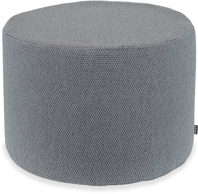 H.O.C.K. Sitzhocker H.O.C.K. Madrid Outdoor + Indoor Hocker rund ø60x40cm grau in&out, Hocker, Sitzhocker, Pouf Hocker, Barhocker - wetterfest, vielseitig von H.O.C.K.